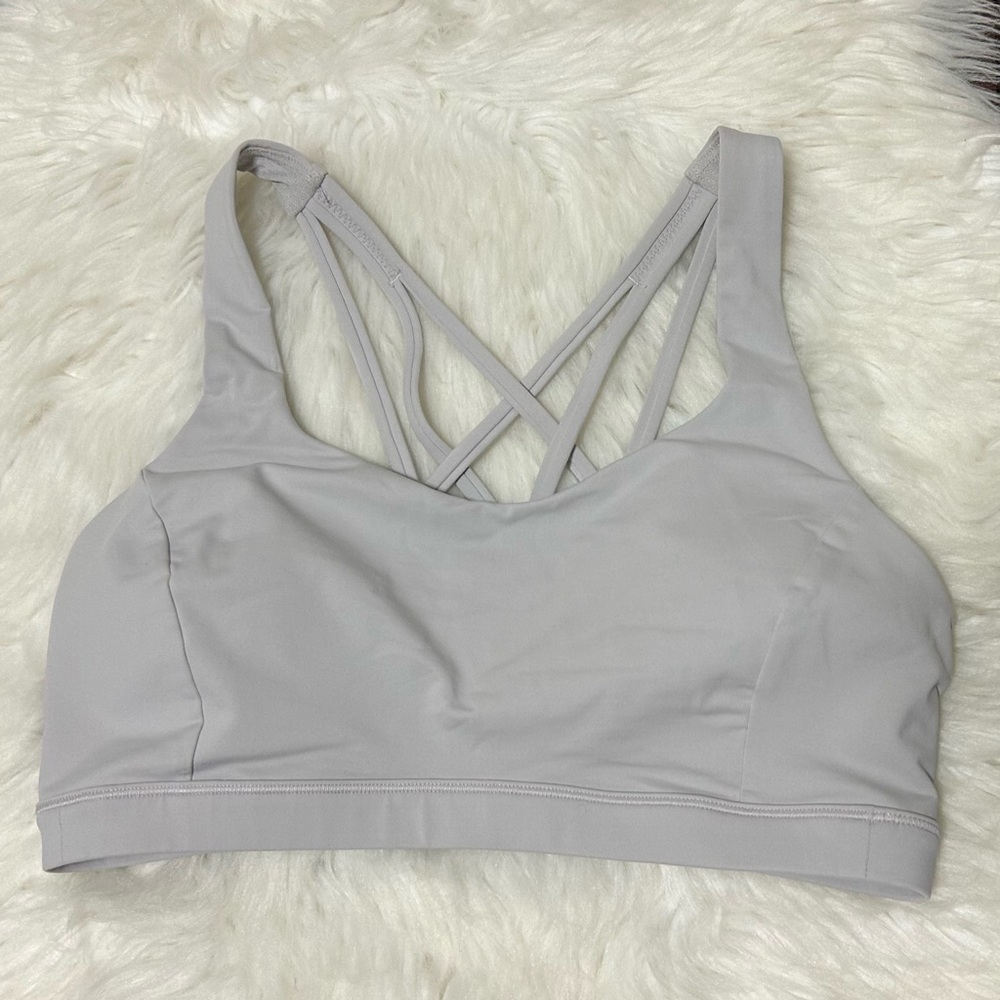 lululemon athletica Free to be Serene Sports Bra (C/D) in Light Taupe - Size 8